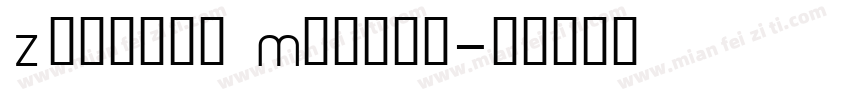 Zenaida Medium字体转换